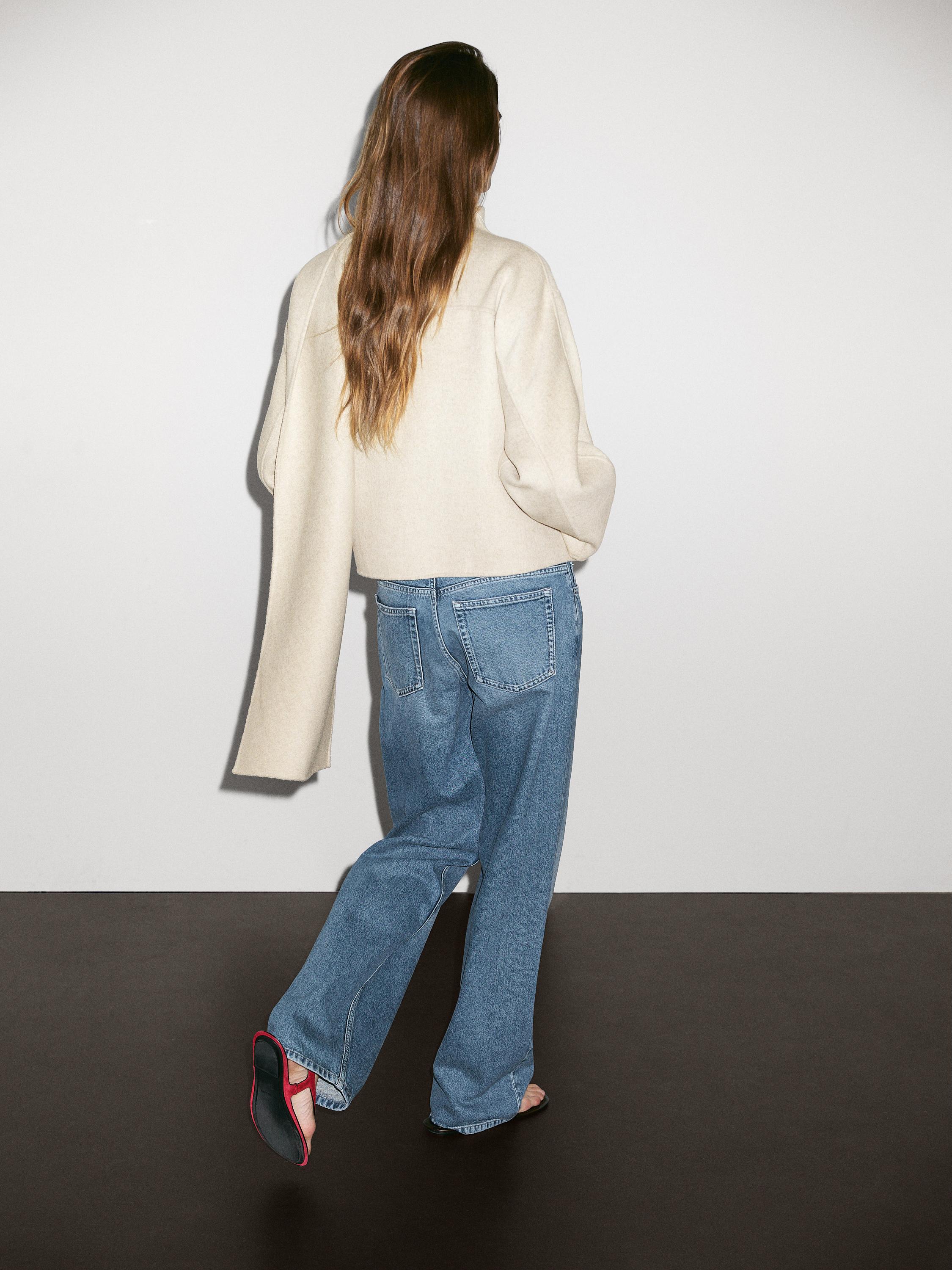 Minimalist High-Neck Soft Knit Sweater for Women