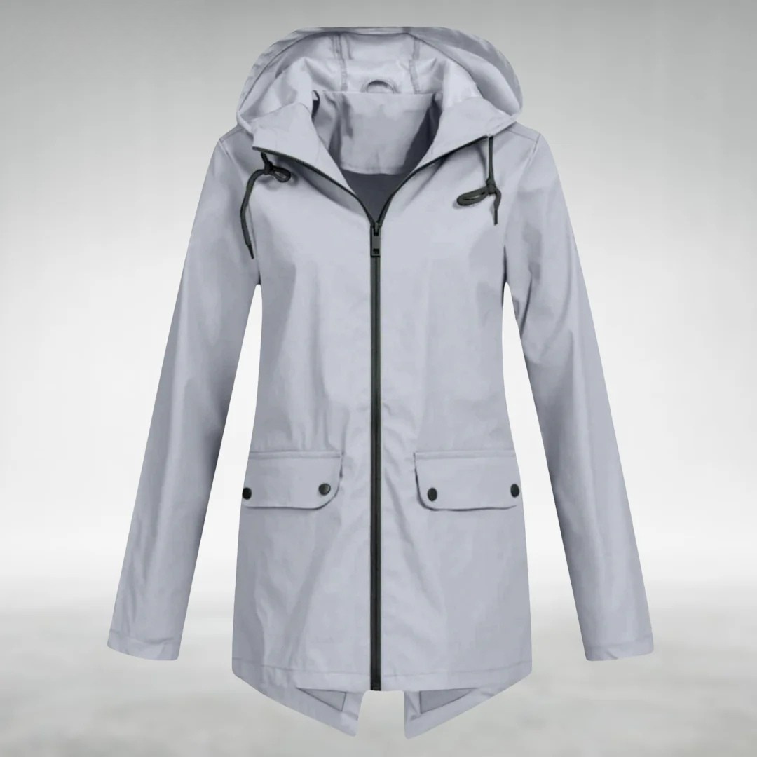 Lightweight Hooded Zip Jacket for Everyday Weather Wear