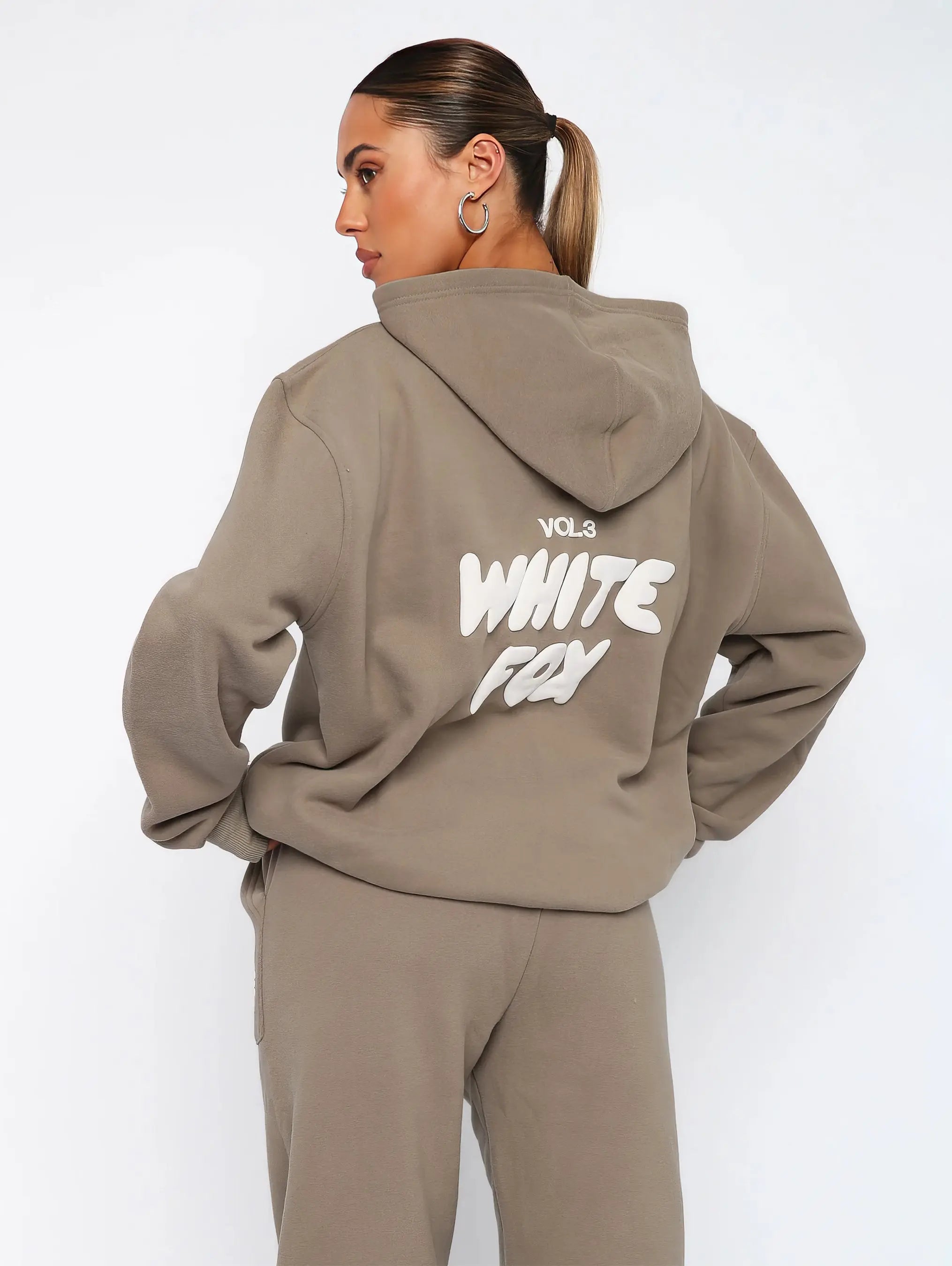 Women’s Oversized Hoodie and Jogger Tracksuit Set