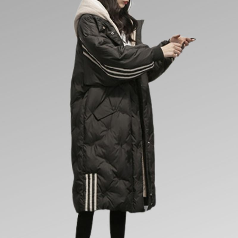 Women’s Long Hooded Puffer Coat