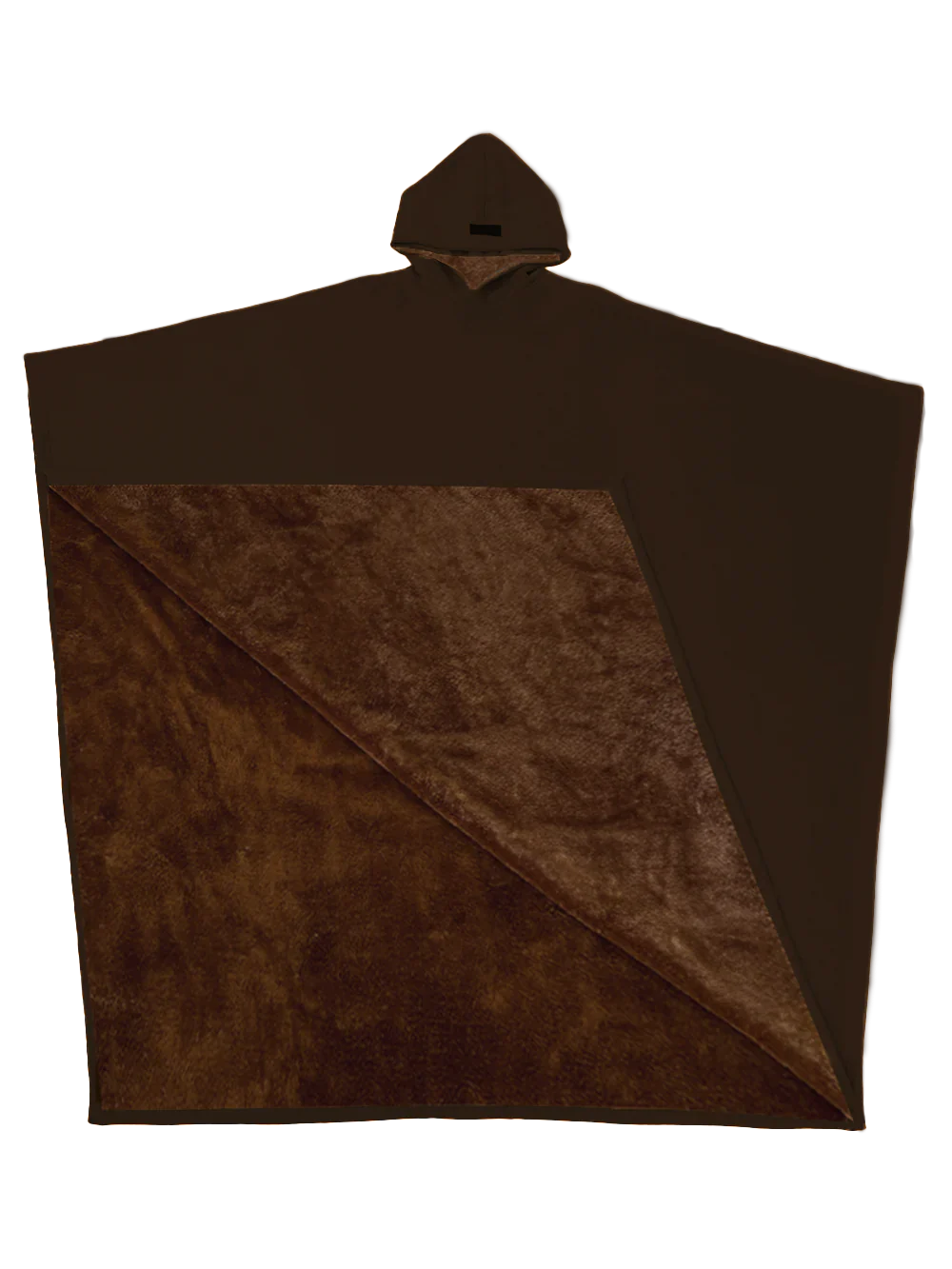 Oversized Hooded Fleece Cloak – Ultra-Warm Cozy Cape for Effortless Style