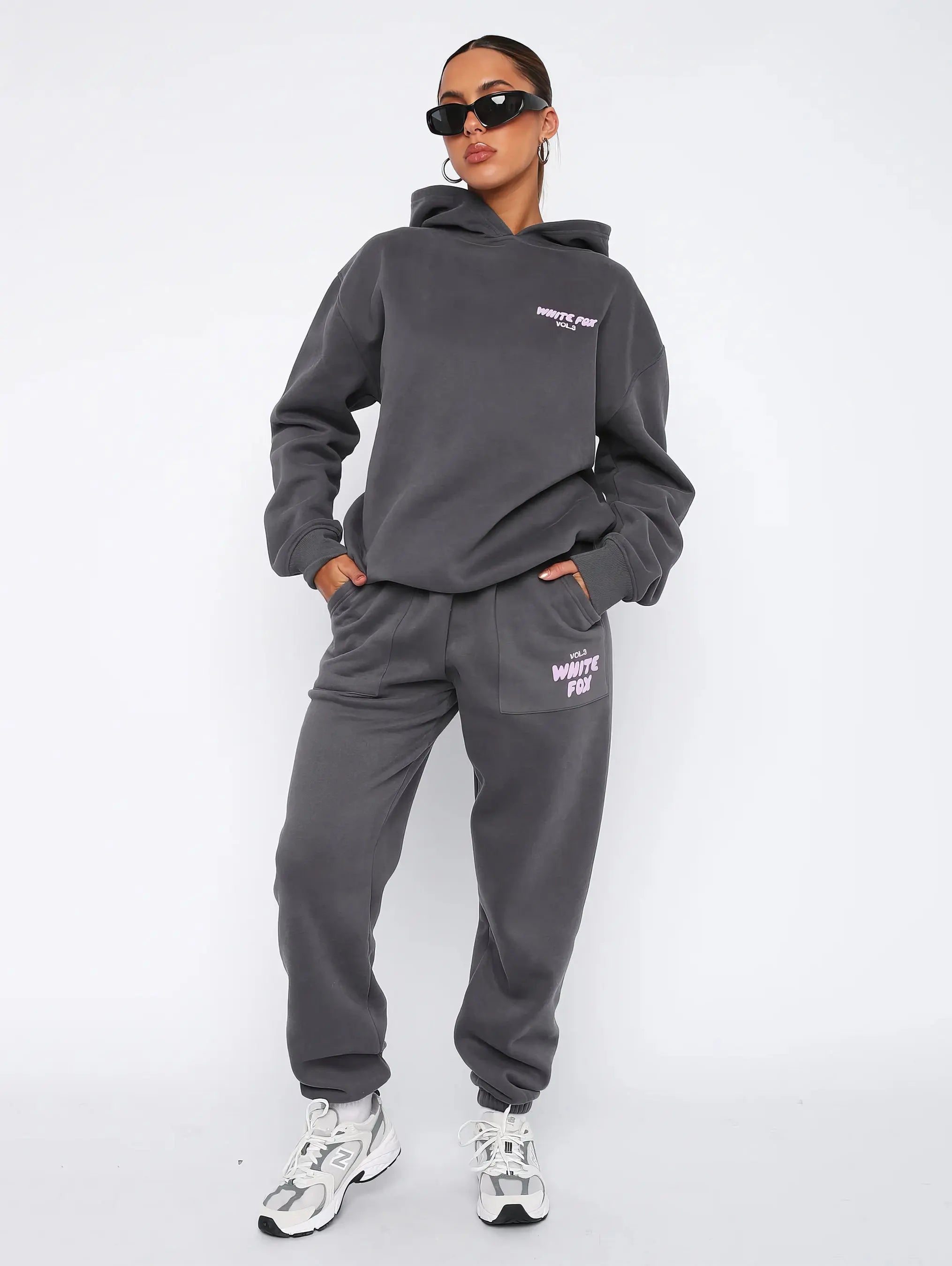 Women’s Oversized Hoodie and Jogger Tracksuit Set