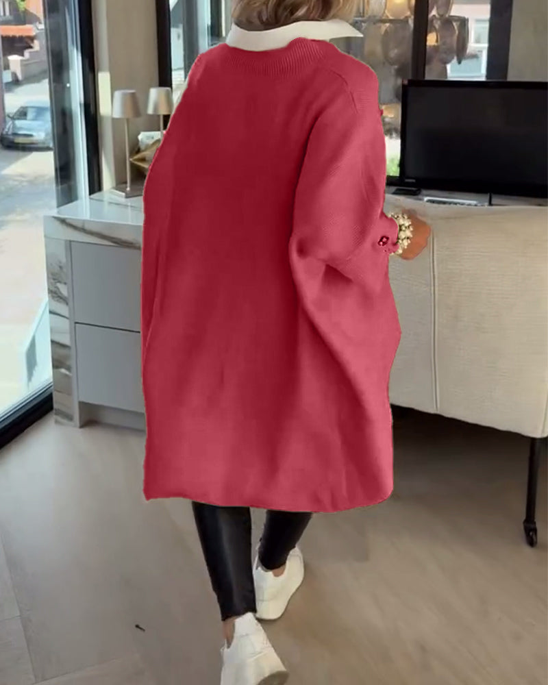 Relaxed Knit Tunic Top for Effortless Everyday Comfort