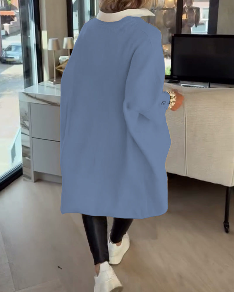 Relaxed Knit Tunic Top for Effortless Everyday Comfort