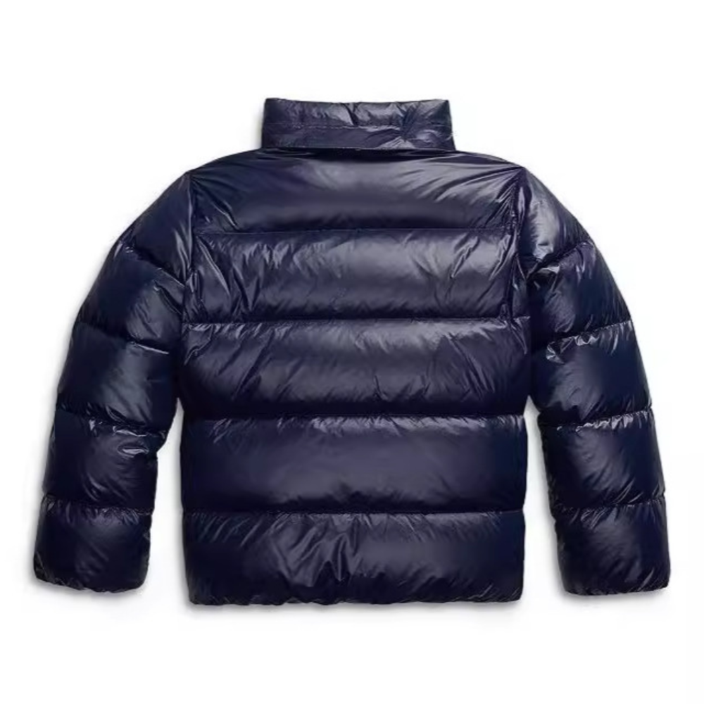 Women’s Shiny Hooded Lightweight Puffer Jacket