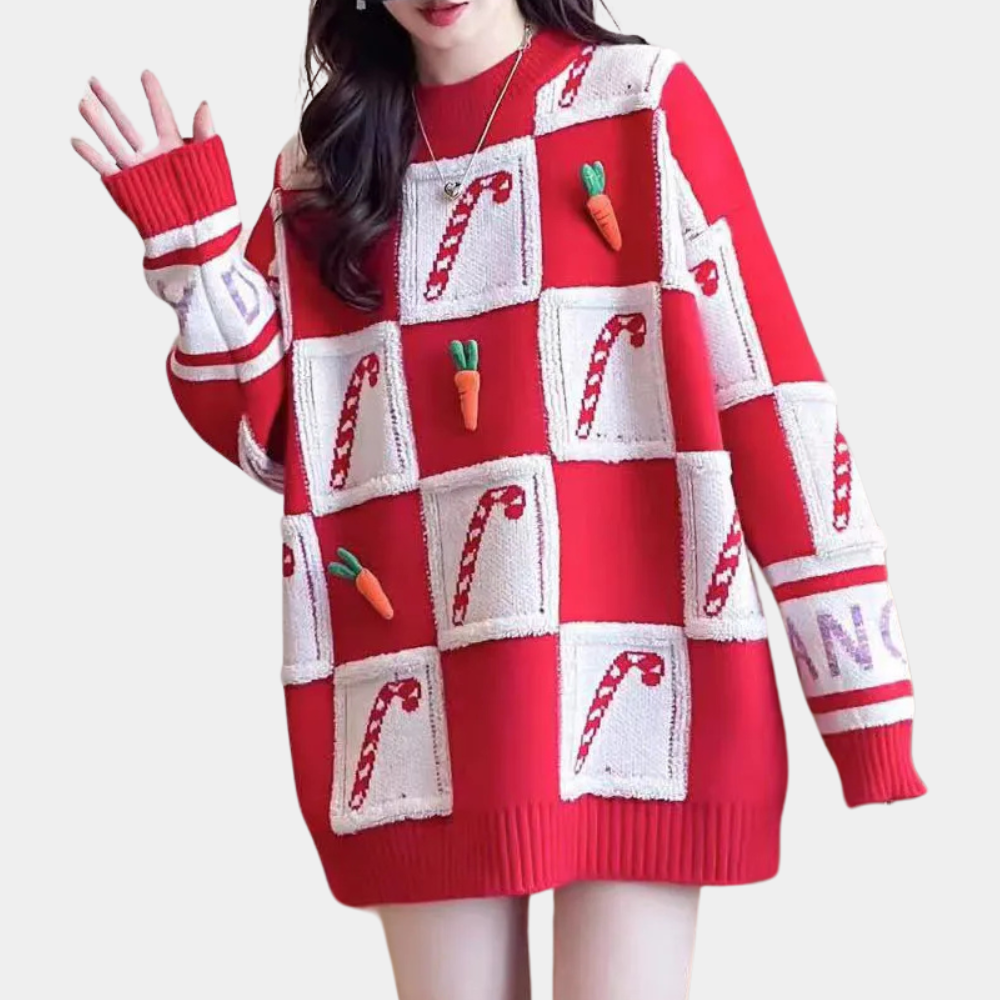 Festive Knit Sweater for Cozy Holiday Style