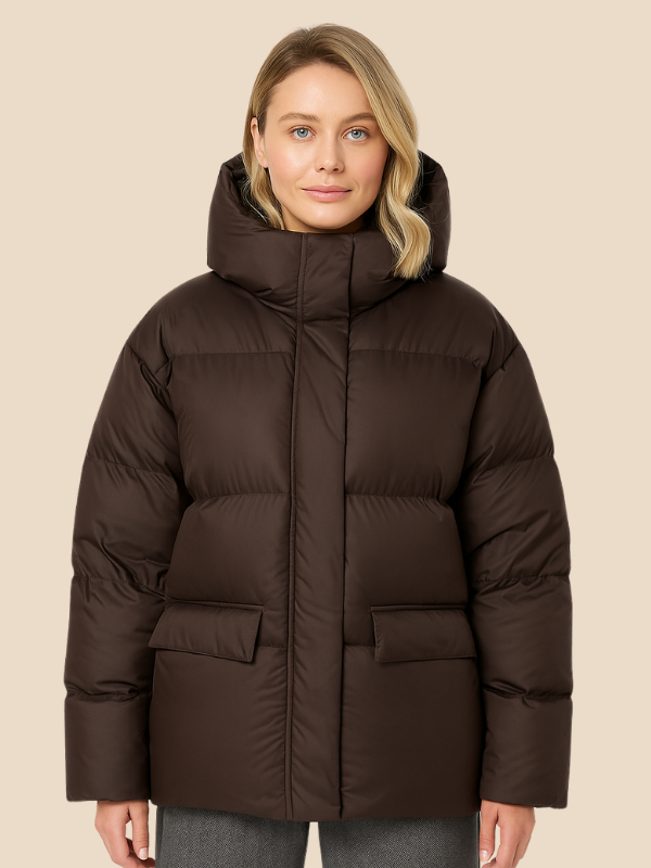 Women’s Short Hooded Puffer Jacket