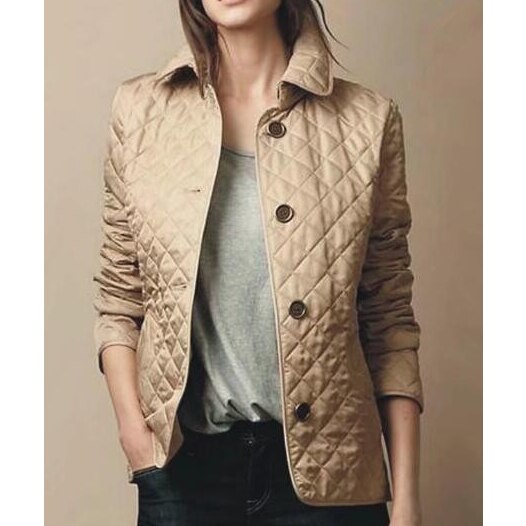 Women’s Classic Lightweight Diamond-Quilted Jacket