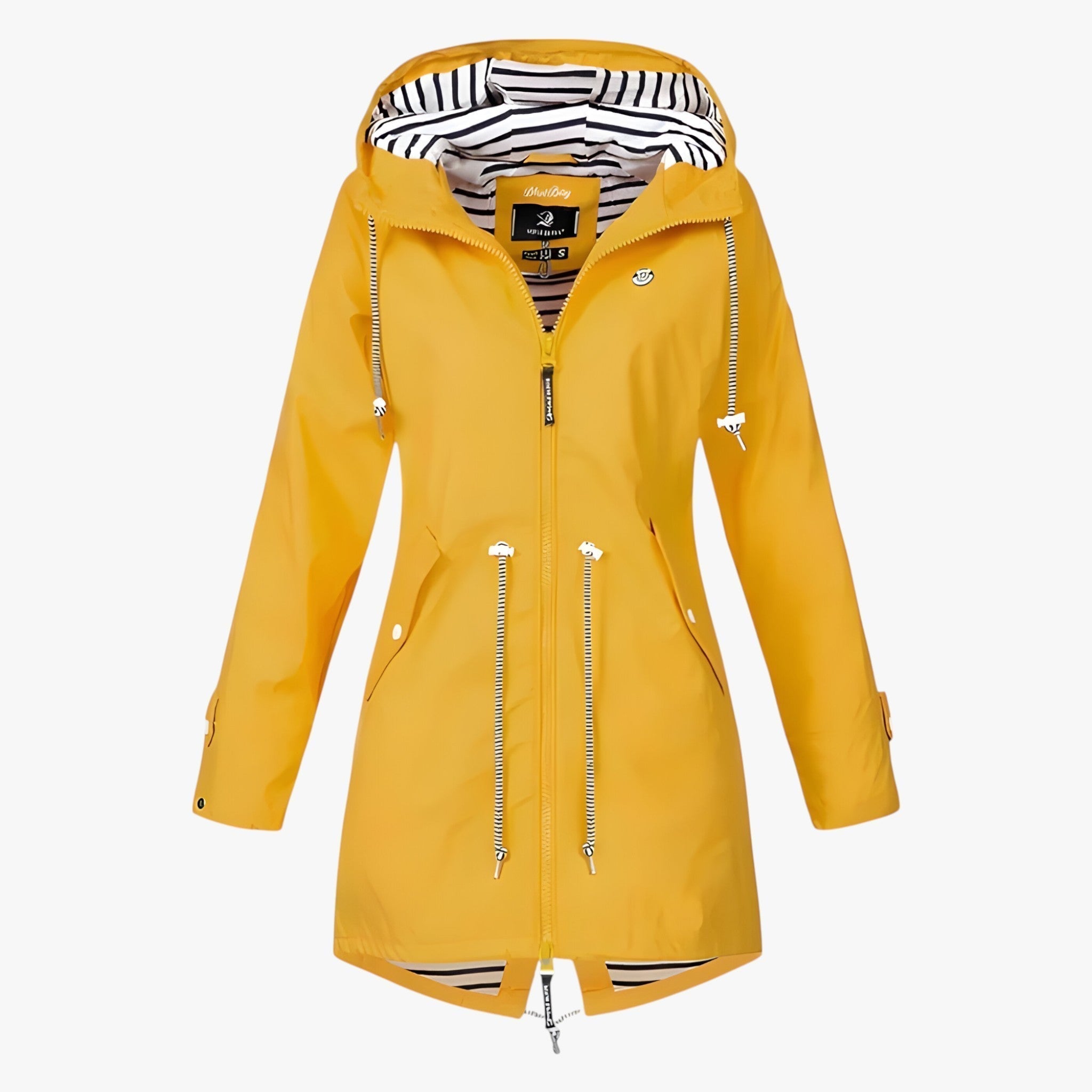 Women’s Waterproof Hooded Lightweight Rain Jacket