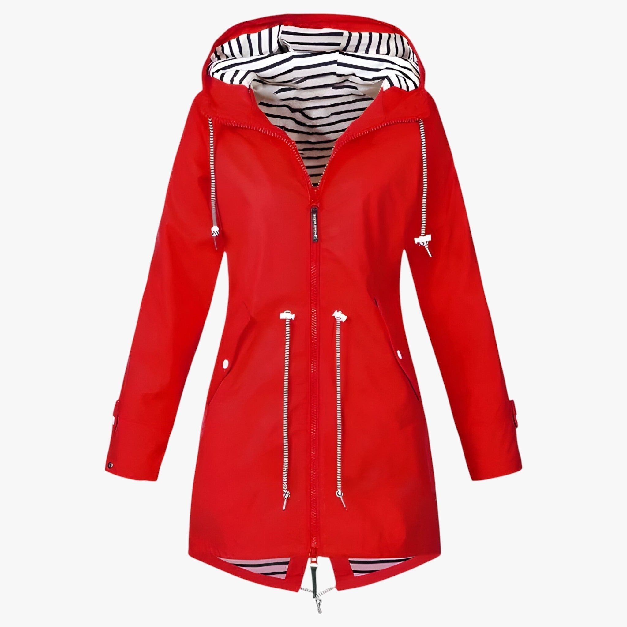 Women’s Waterproof Hooded Lightweight Rain Jacket