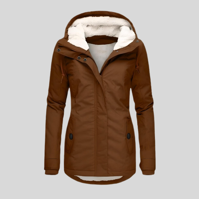Fleece Lined Hooded Jacket for Warm Everyday Wear