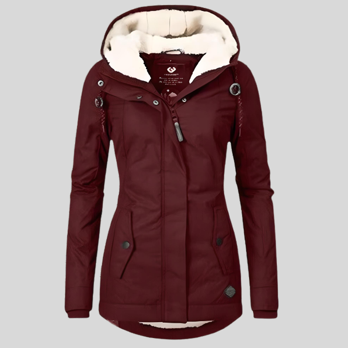 Fleece Lined Hooded Jacket for Warm Everyday Wear