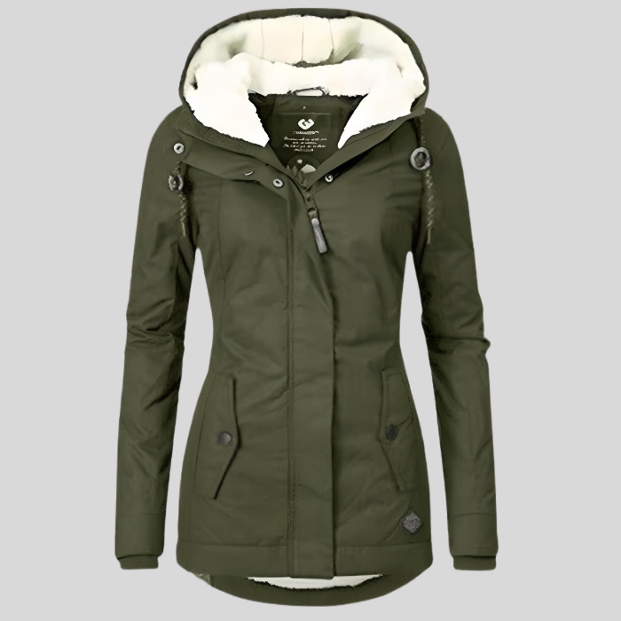 Fleece Lined Hooded Jacket for Warm Everyday Wear