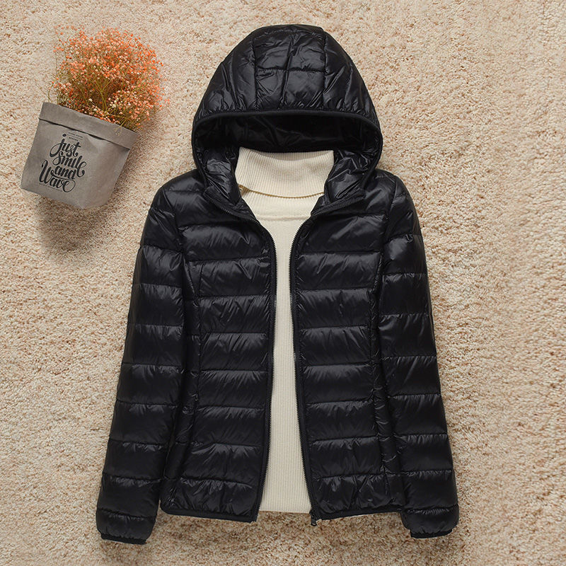 Lightweight Hooded Puffer Jacket for Warm Everyday Comfort