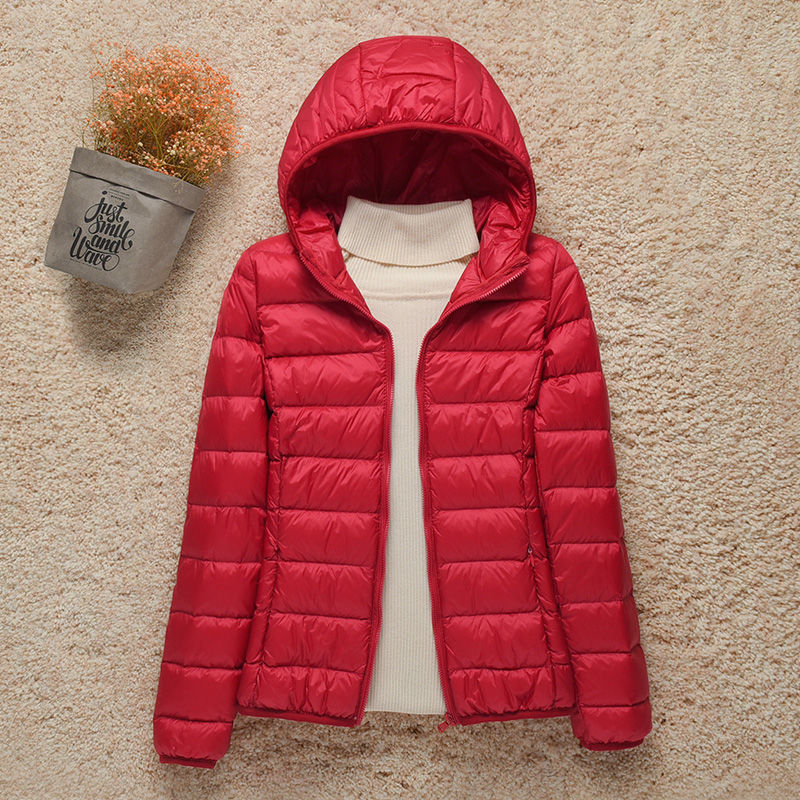Lightweight Hooded Puffer Jacket for Warm Everyday Comfort