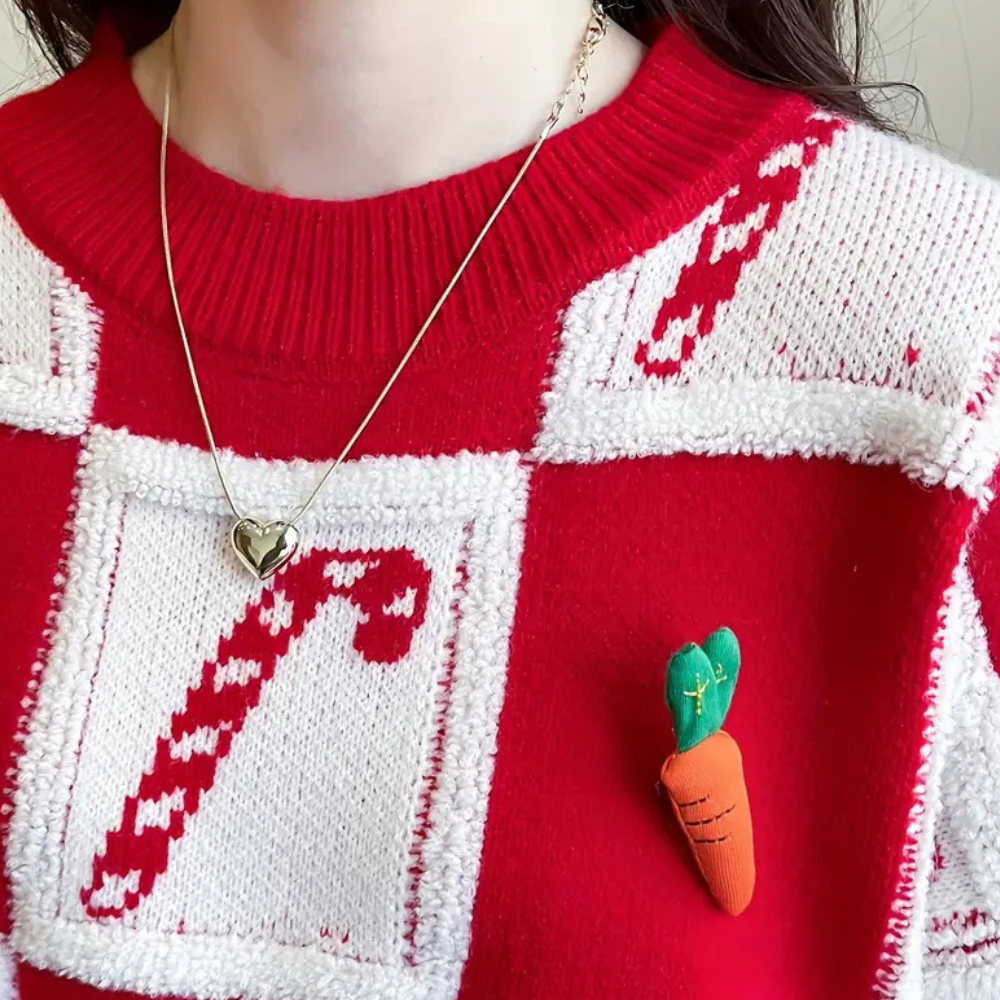 Festive Knit Sweater for Cozy Holiday Style