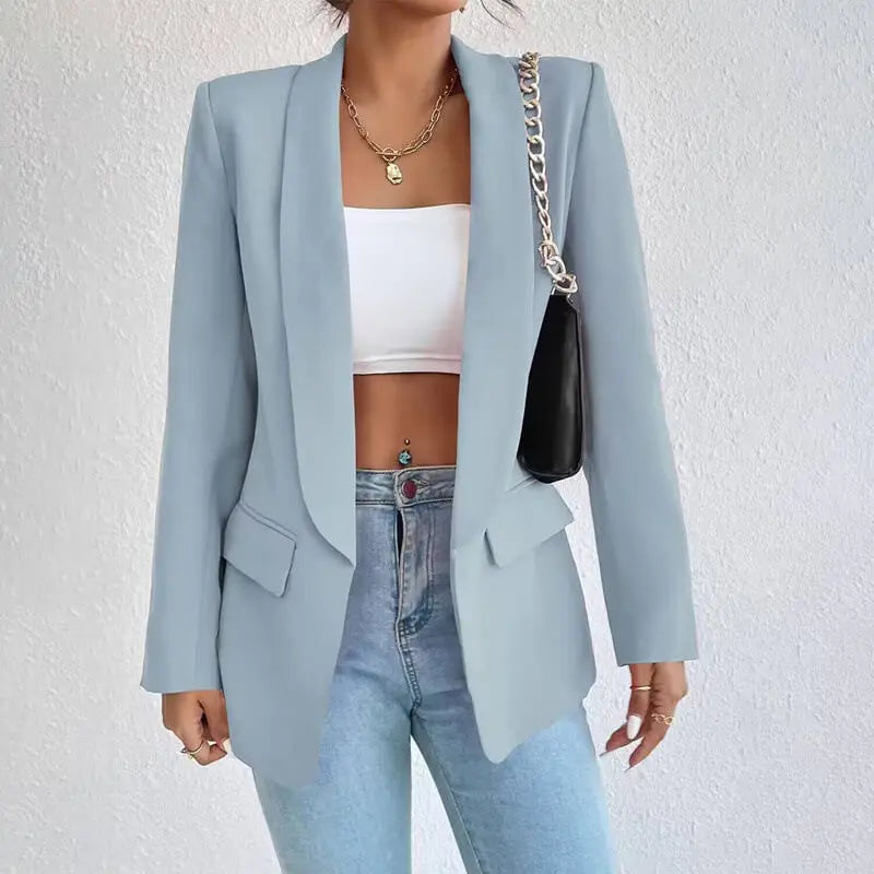 Women’s Fitted Tailored Casual Blazer