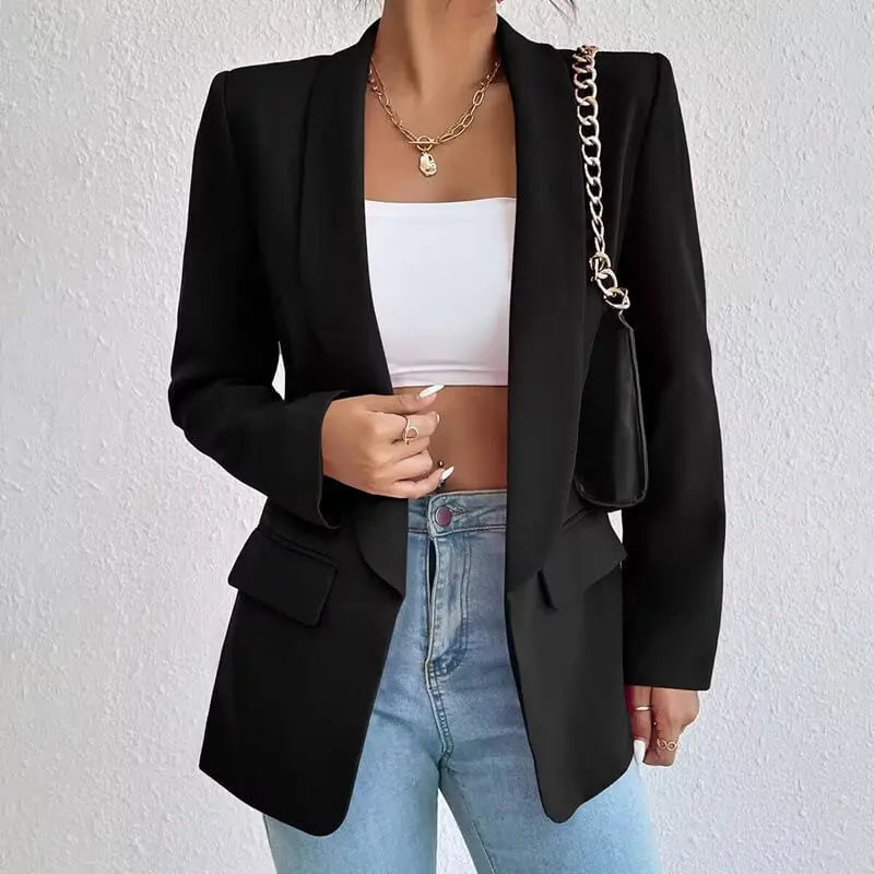 Women’s Fitted Tailored Casual Blazer