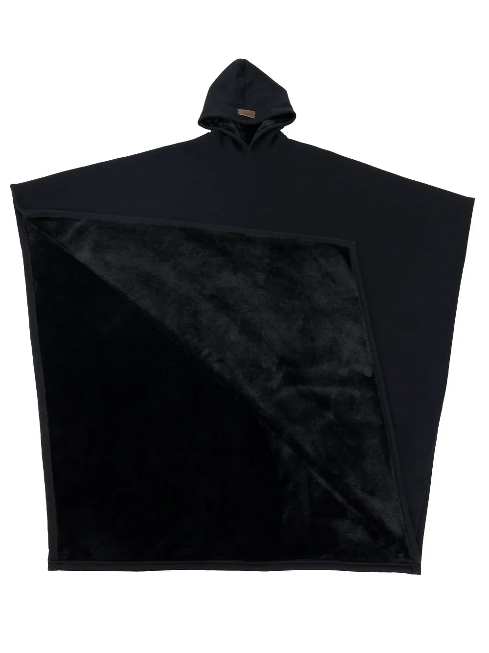 Oversized Hooded Fleece Cloak – Ultra-Warm Cozy Cape for Effortless Style