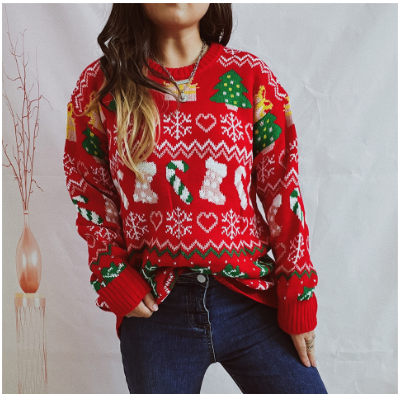 Festive Holiday Knit Sweater for Cozy Seasonal Style