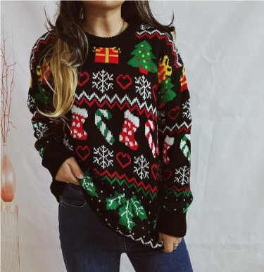 Festive Holiday Knit Sweater for Cozy Seasonal Style