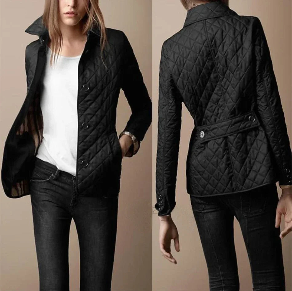 Women’s Classic Lightweight Diamond-Quilted Jacket