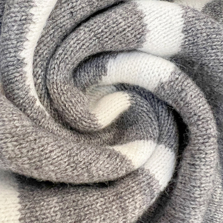 Cozy Hooded Long Knit Cardigan with Front Pockets