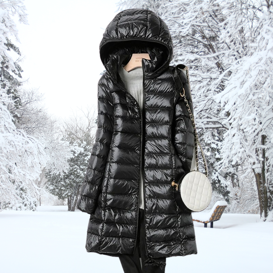 Lightweight Hooded Puffer Coat for Warm Everyday Comfort