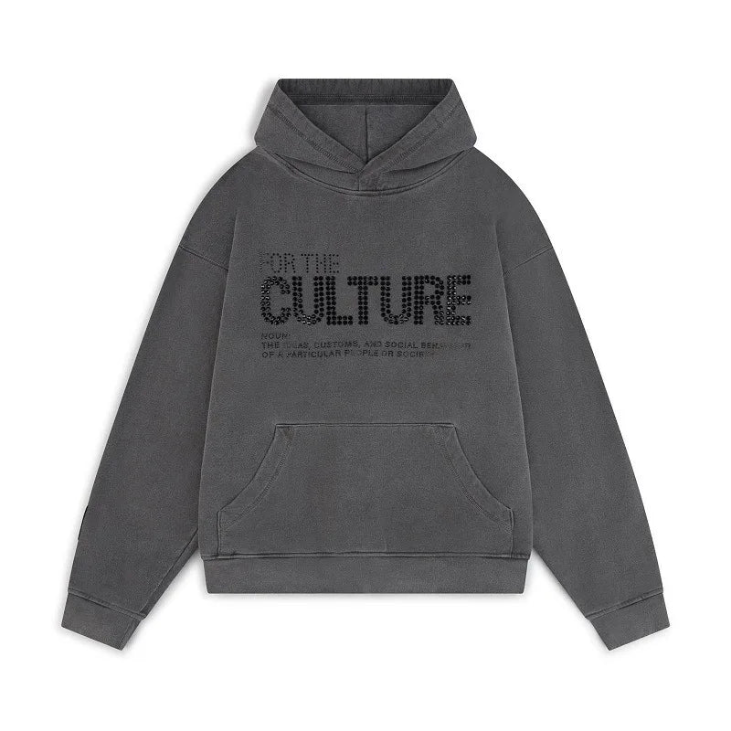 Oversized “CULTURE” Graphic Streetwear Hoodie