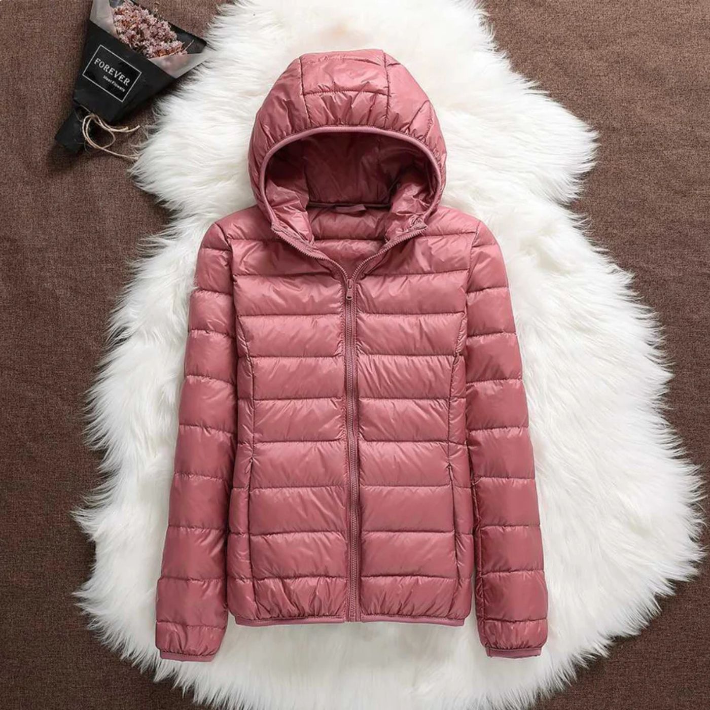 Lightweight Hooded Puffer Jacket for Everyday Warmth