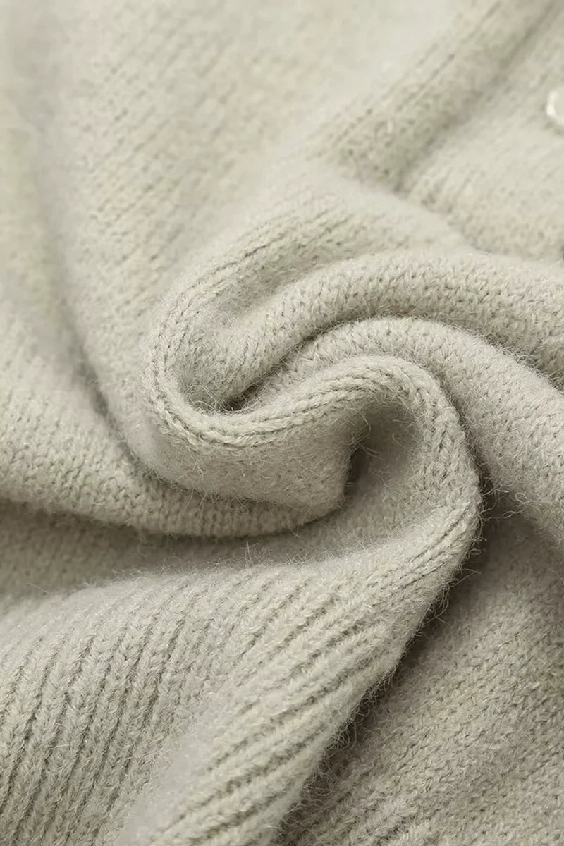 Half Zip Collar Knit Sweater – Soft Casual Pullover for Everyday Comfort