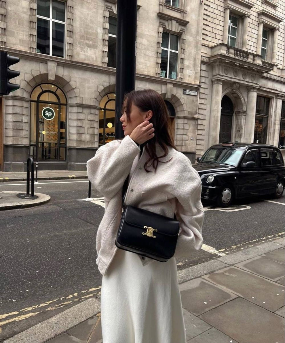 Oversized Teddy Fleece Jacket for Women