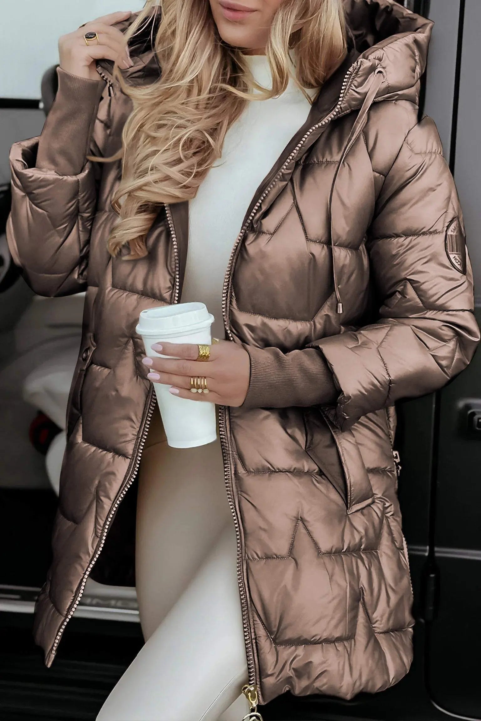 Lightweight Hooded Puffer Jacket for Cozy Everyday Warmth