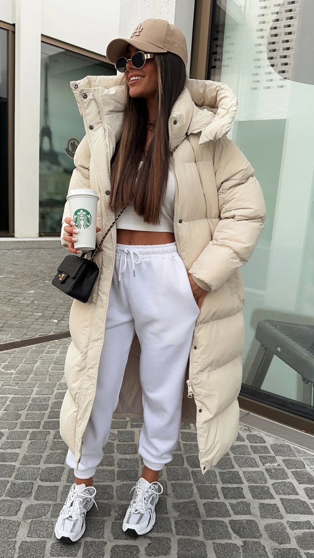 Long Hooded Puffer Coat for Cozy Winter Everyday Wear