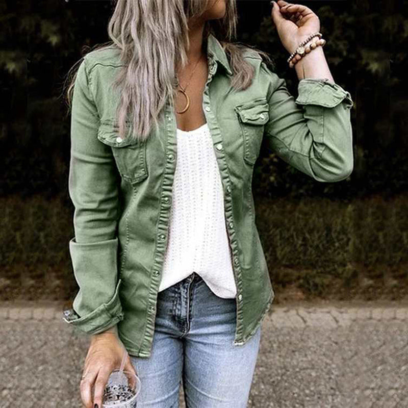 Women’s Casual Utility Military-Style Jacket