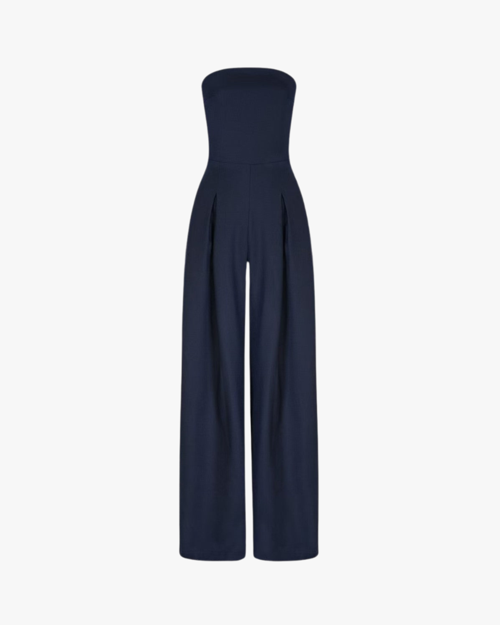 Strapless Wide-Leg Elegant Women’s Jumpsuit