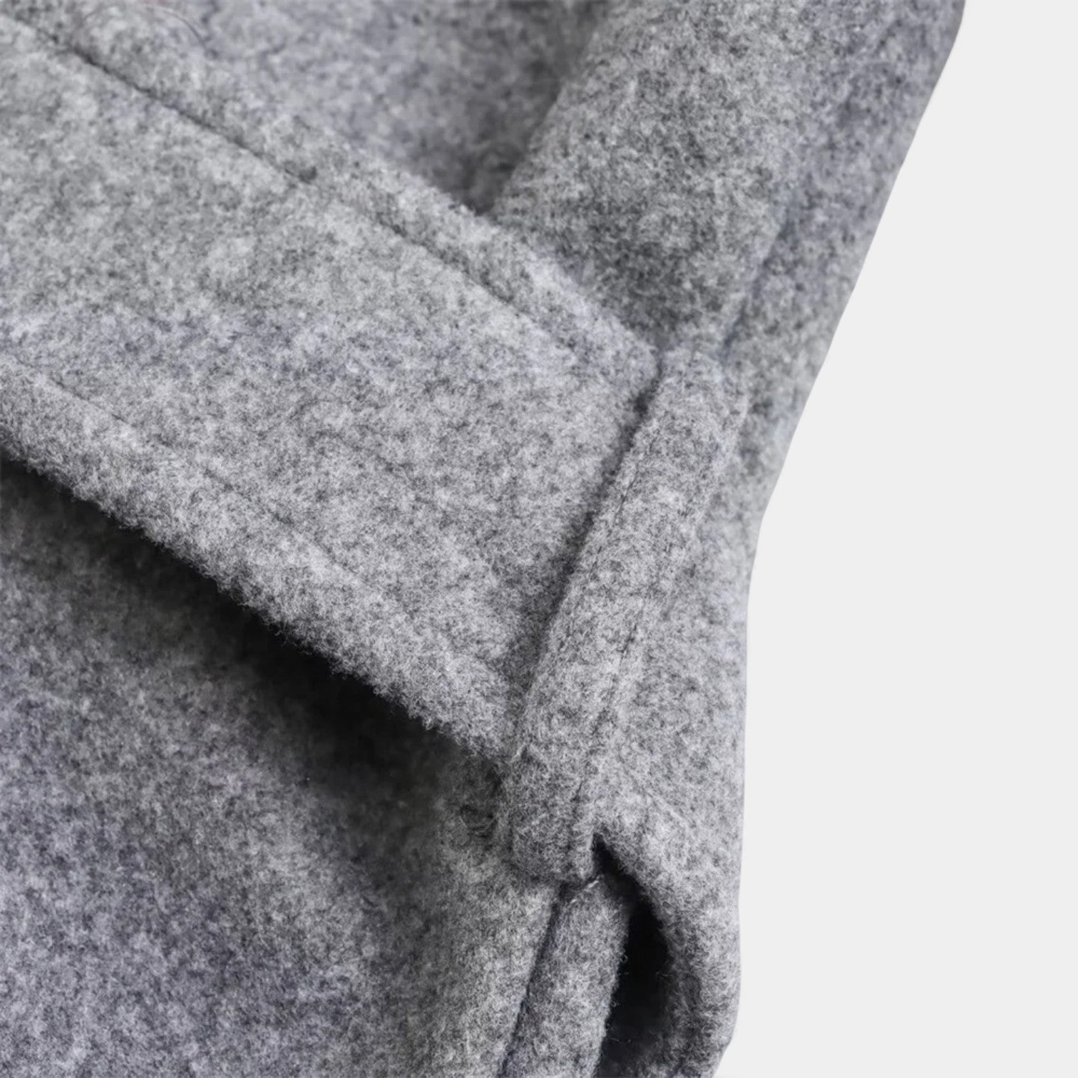 Women’s Hooded Wrap Coat with Belted Waist