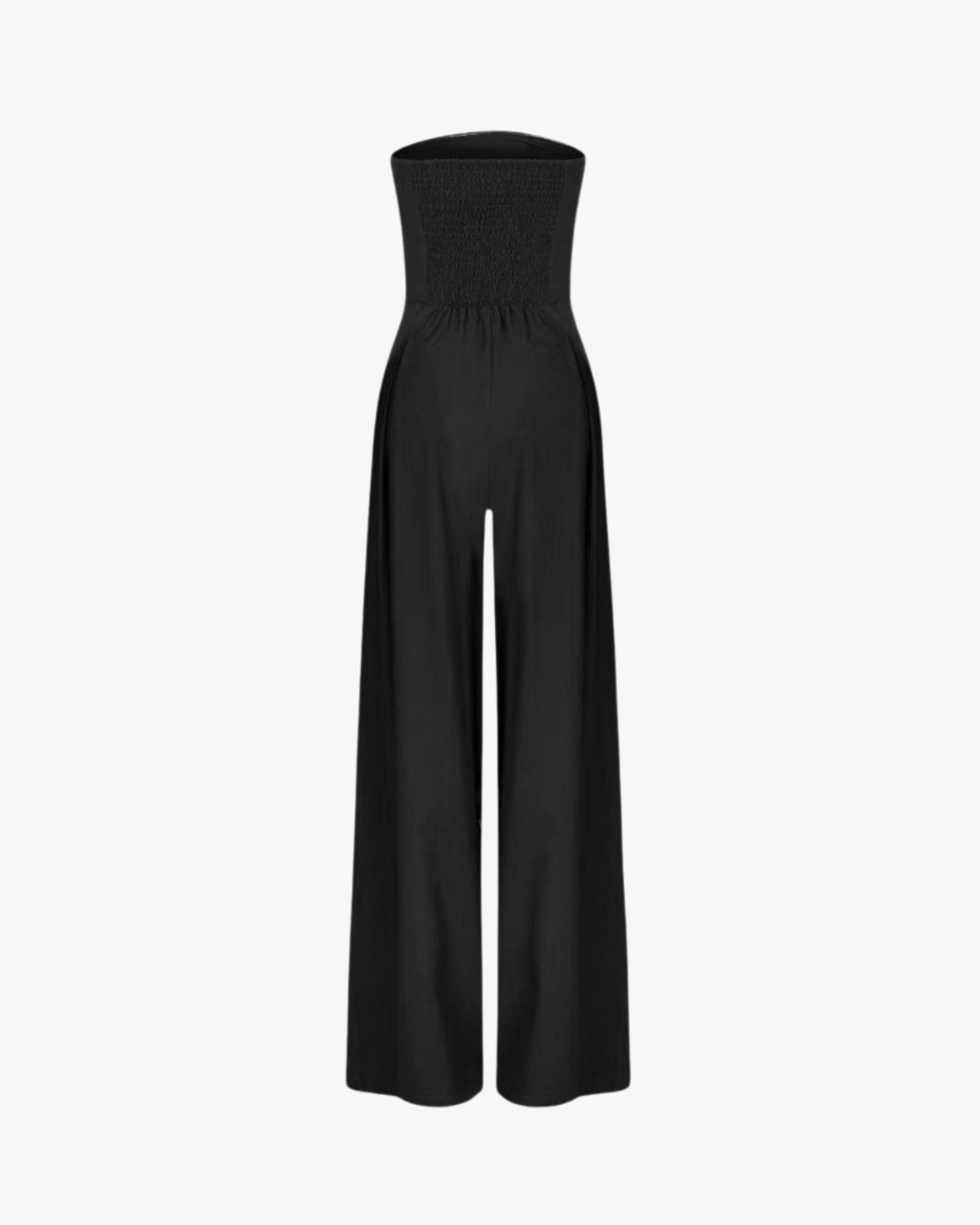 Strapless Wide-Leg Elegant Women’s Jumpsuit