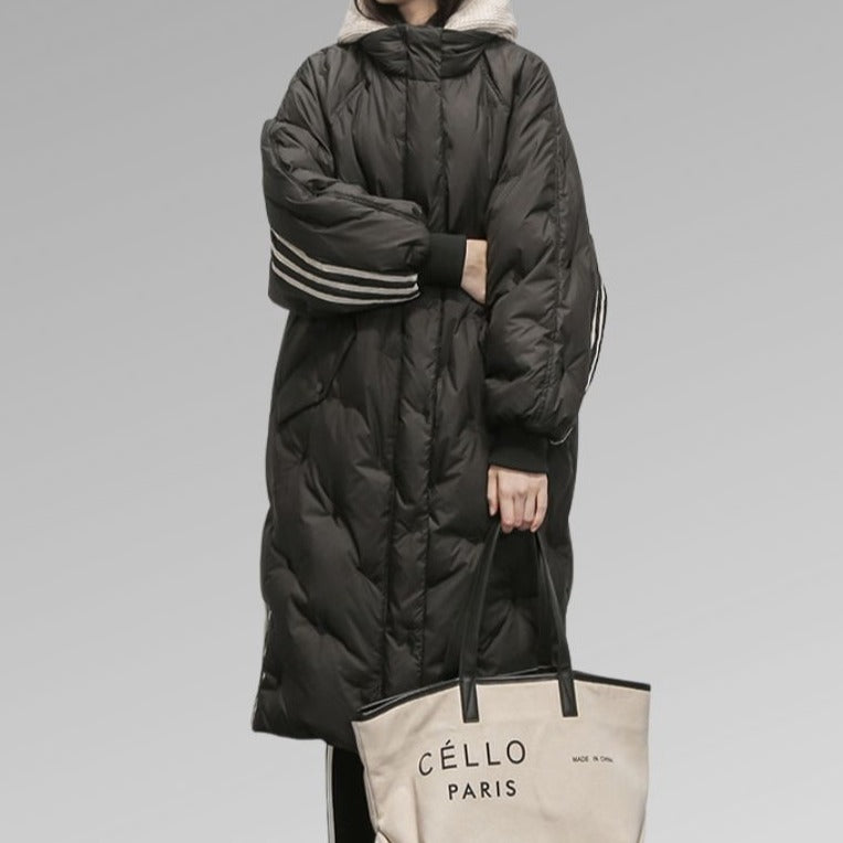 Women’s Long Hooded Puffer Coat
