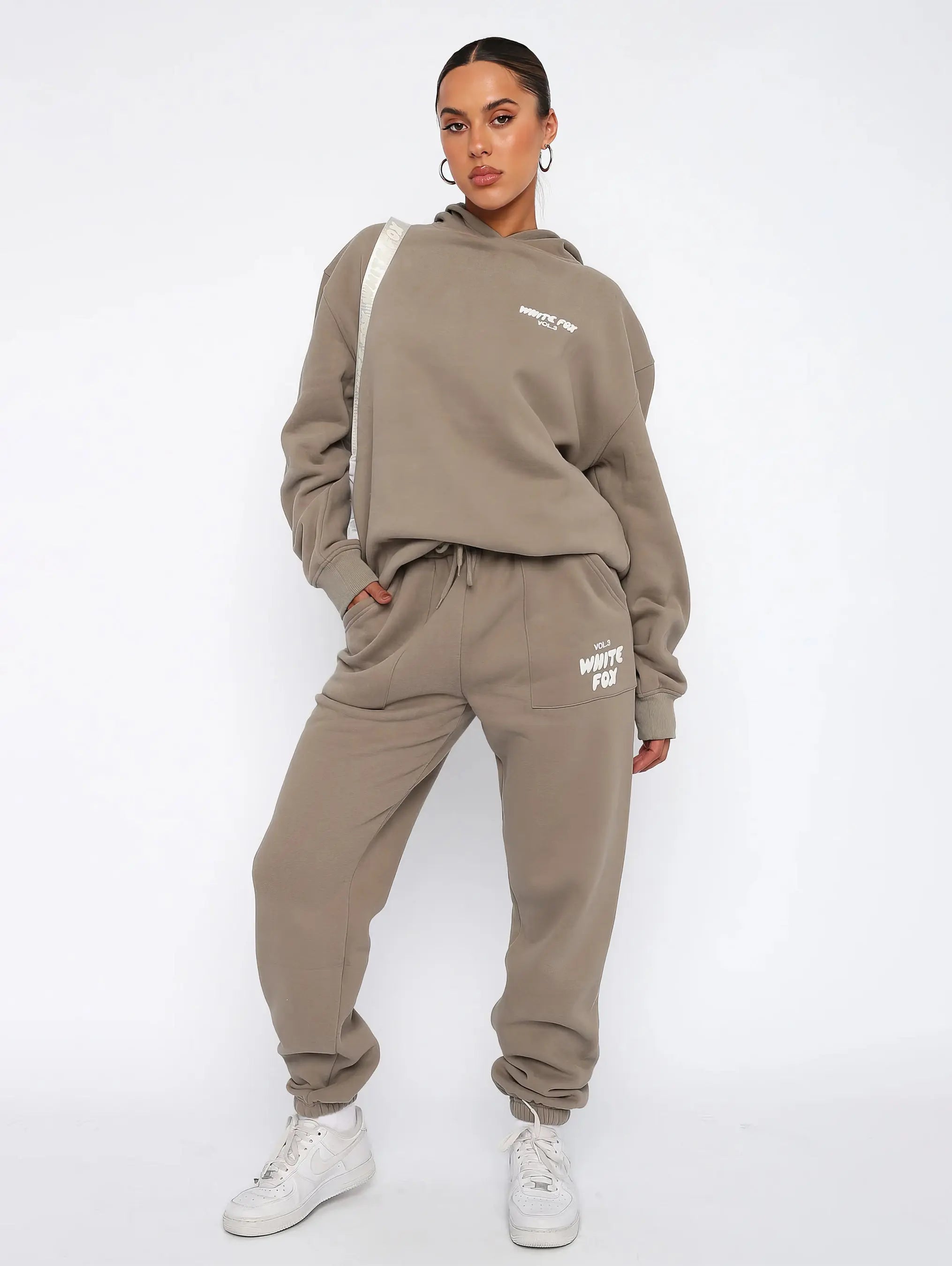 Women’s Oversized Hoodie and Jogger Tracksuit Set