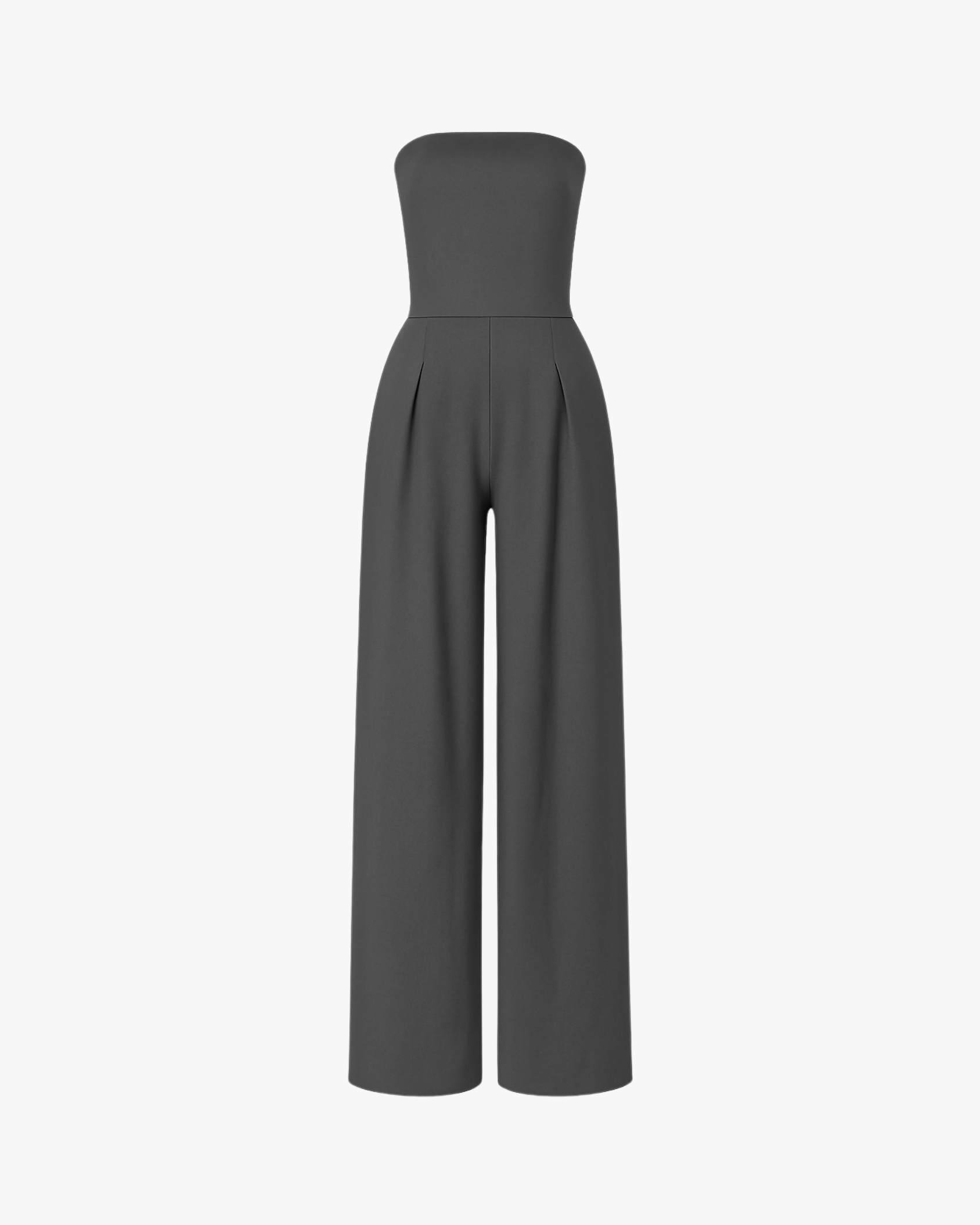 Strapless Wide-Leg Elegant Women’s Jumpsuit