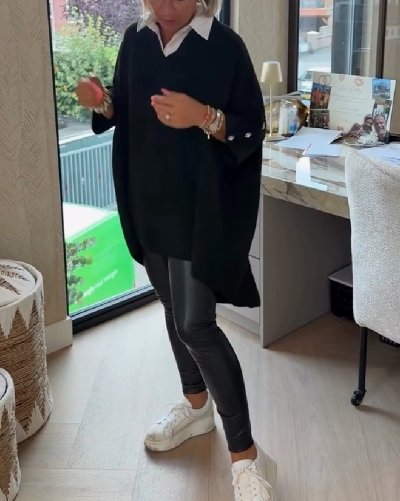 Relaxed Knit Tunic Top for Effortless Everyday Comfort