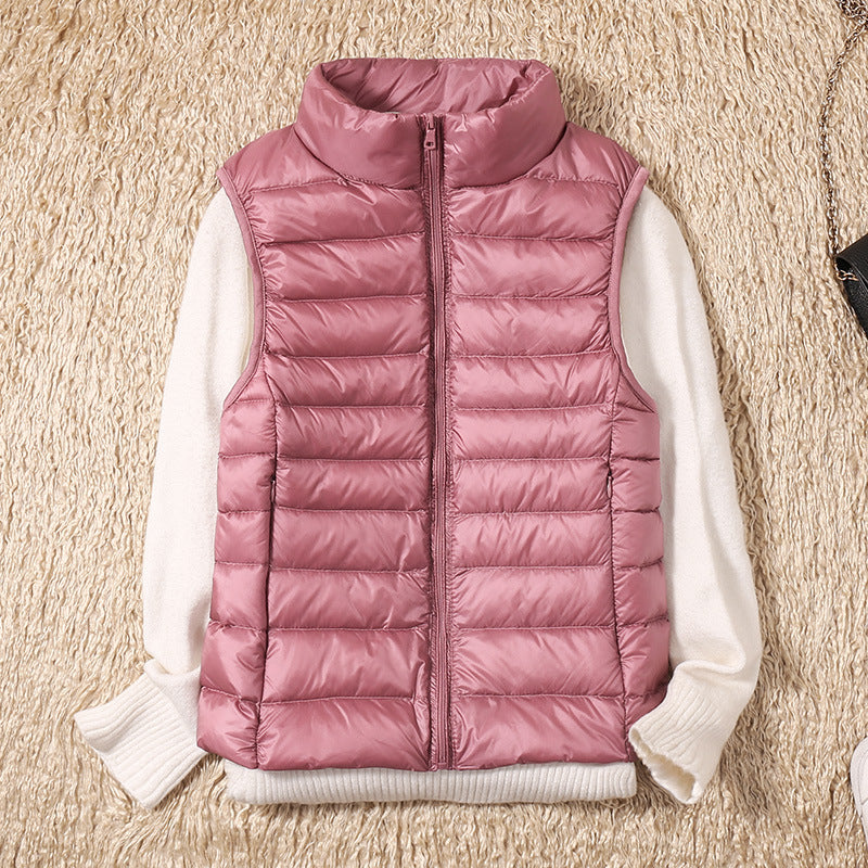 Lightweight Quilted Zip Vest for Everyday Layering Comfort