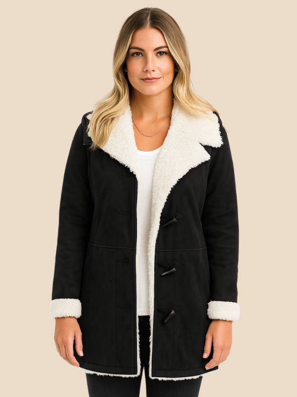 Corduroy Sherpa-Lined Button Front Jacket