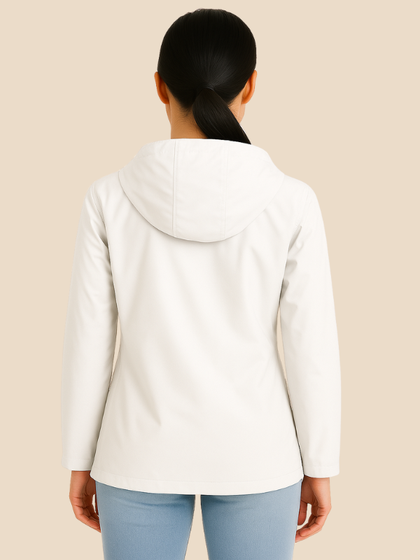 Waterproof Hooded Parka Jacket with Pockets