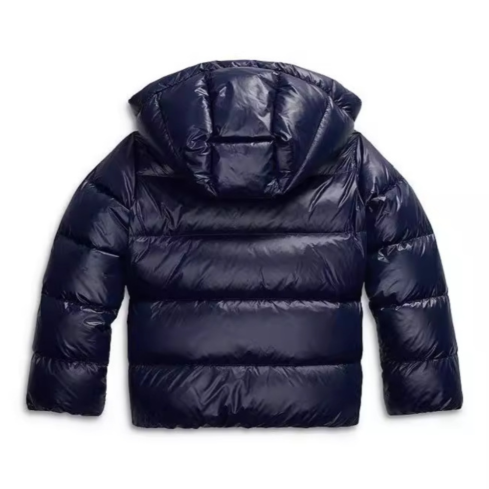 Women’s Shiny Hooded Lightweight Puffer Jacket