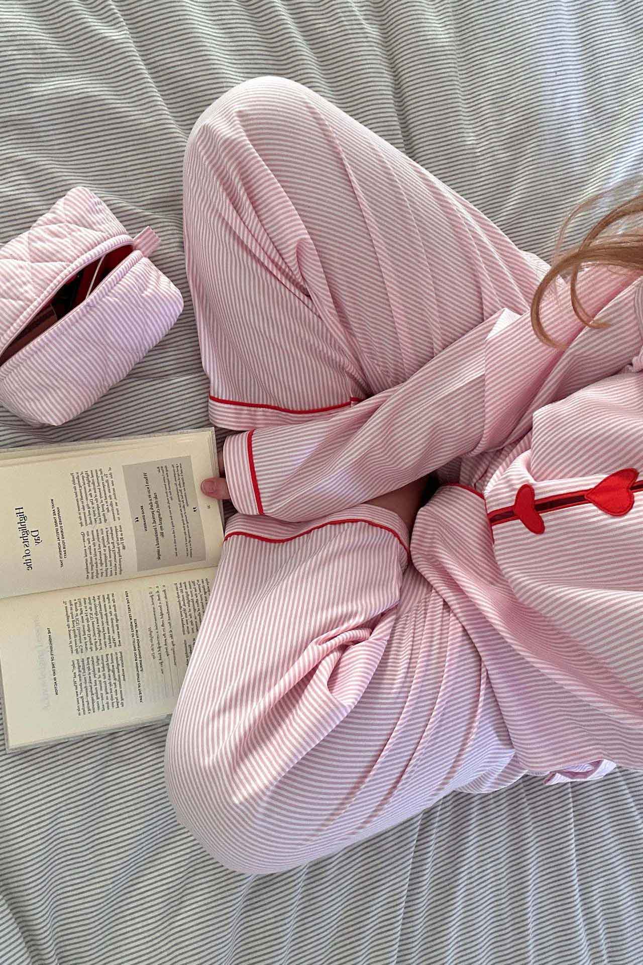 Soft Button-Up Pajama Set for Cozy Nights