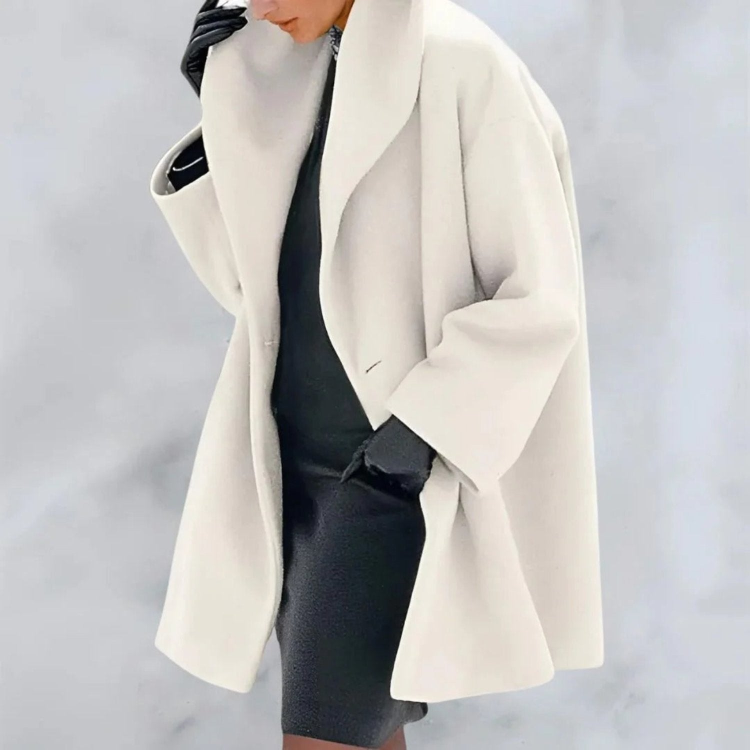 Women’s Elegant Swing Collar Winter Coat