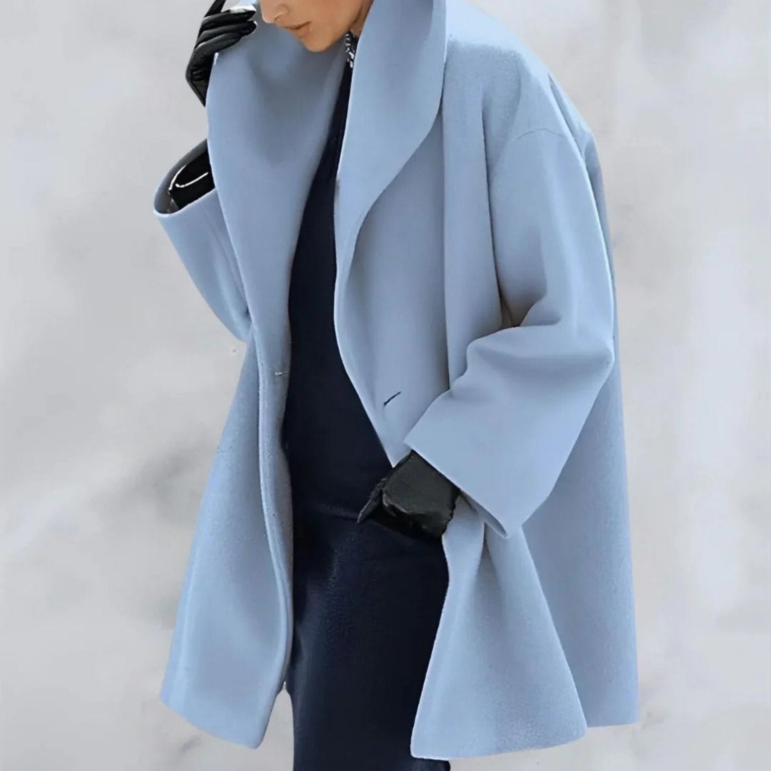 Women’s Elegant Swing Collar Winter Coat