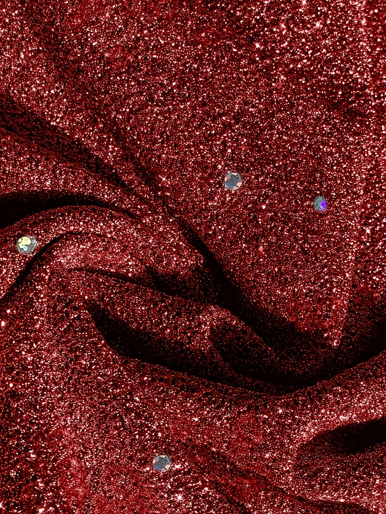 Sequin V-Neck Long Sleeve Mini Dress